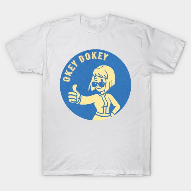 Fallout Lucy Okey Dokey T-Shirt by katmargoli